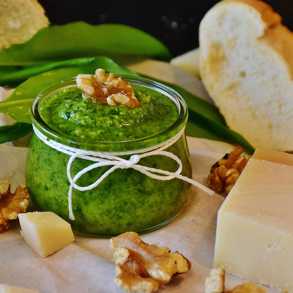 Hof Wolper: Öl, Pesto